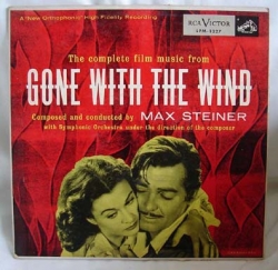 GONE WITH THE WIND SOUNDTRACK LP ALBUM