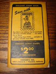 Redemption Stamp book