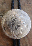 ENGRAVED BOLO TIE