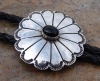 STERLING ONYX BOLO TIE