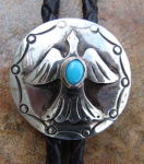 TURQUOISE BOLO TIE