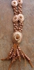 CONCHO NECKLACE W/LEATHER