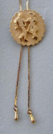 Square Dancers Slide Necklace