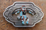 INDIAN MOTIF BELT BUCKLE