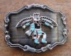 INDIAN MOTIF BELT BUCKLE