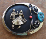 SQUARE DANCE BUCKLE