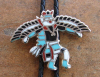 INLAID STONE BOLO TIE