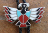 INLAID STONE BOLO TIE