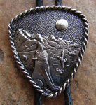 COYOTE BOLO TIE