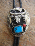 STEER HEAD BOLO TIE