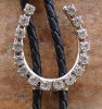 HORSESHOE BOLO TIE