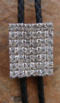 RHINESTONE BOLO TIE
