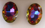 Austrian Oval Earrings