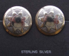 Earrings - basket weave
