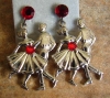 SQUARE DANCE EARRINGS