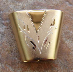 ENGRAVED TUBE SCARF HOLDER