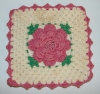 Crochet Pink Potholder