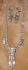 CRYSTAL RHINESTONE Necklace/Earring Set