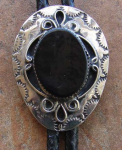 ONYX BOLO TIE