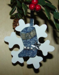 WESTERN CHRISTMAS ORNAMENT