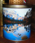 Mountain view tin