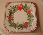 Christmas Luncheon Plates