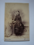 Civil War Era Child Cabinet Card