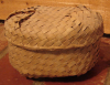 Woven Basket with Lid