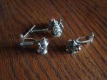 Men's cuff link set