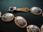 Leather Concho Belt