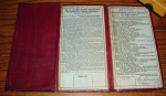 1898 Railroad Mileage Bureau Credential Booklet