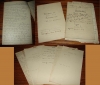 1893 - 1896 Handwritten Sermons