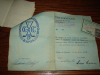 Membership papers Cajazeira Golf & Country Club