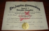  Certificate of Membership - Knights Templar