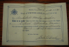 Certificate of Membership - Masons