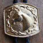 HORSE HEAD BOLO TIE