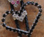 RHINESTONE HEART BOLO TIE