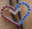 RHINESTONE HEART BOLO TIE
