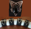 Onyx Napkin Ring Set